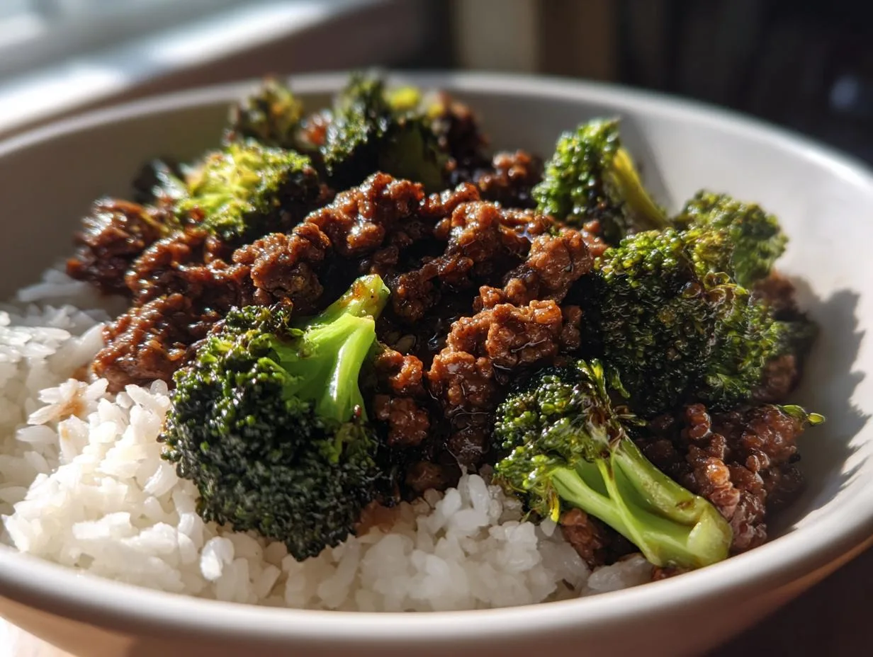 25-Minute Ground Beef Broccoli That Will Blow Your Mind