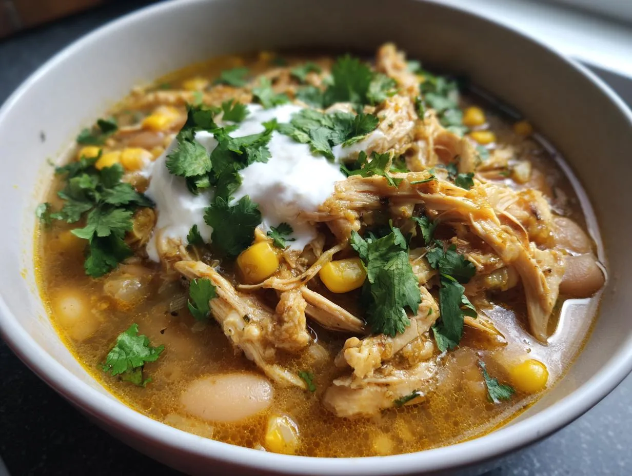30-Minute Healthy White Chicken Chili to Crave