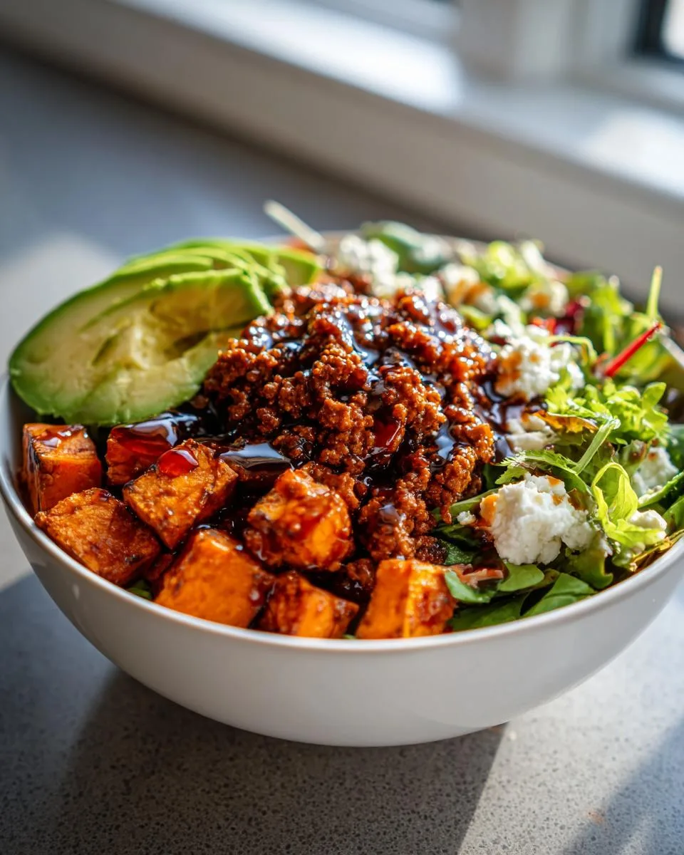 Hot Honey Beef Bowls - detail 4