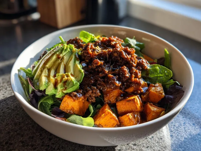 Hot Honey Beef Bowls