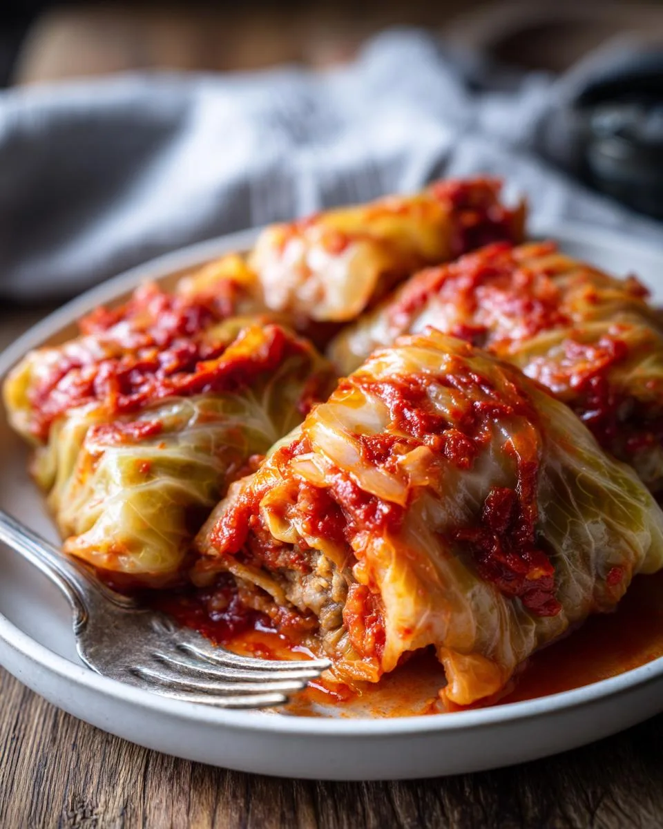 Hungarian Cabbage Rolls - detail 3