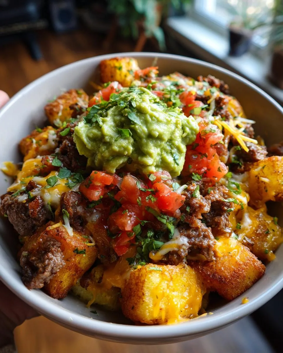 Loaded Potato Taco Bowl - detail 3