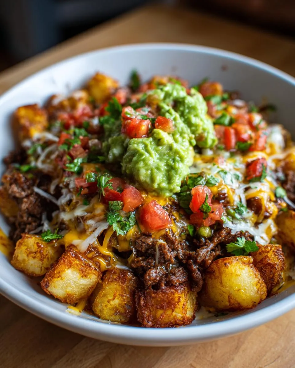 Loaded Potato Taco Bowl - detail 4