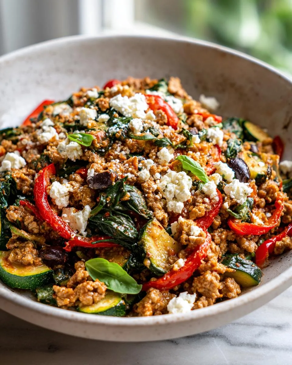 Mediterranean Ground Beef Stir Fry - detail 3