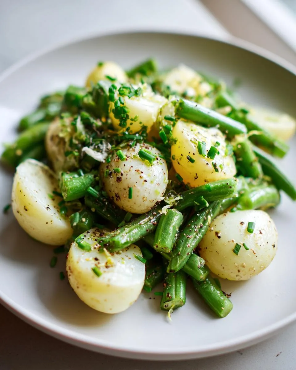 Quick Green Bean Potato Salad - detail 4