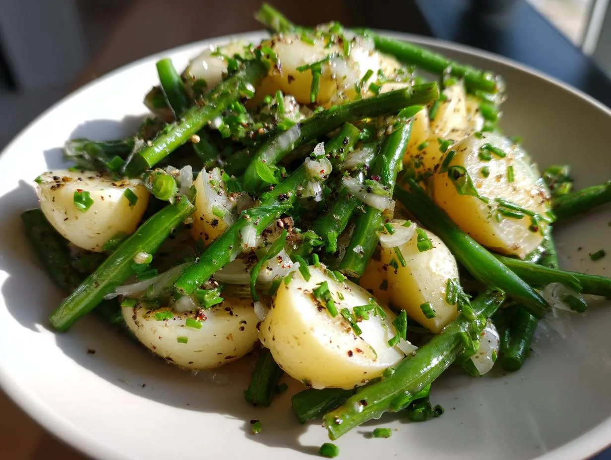 30-Minute Quick Green Bean Potato Salad That Never Disappoints