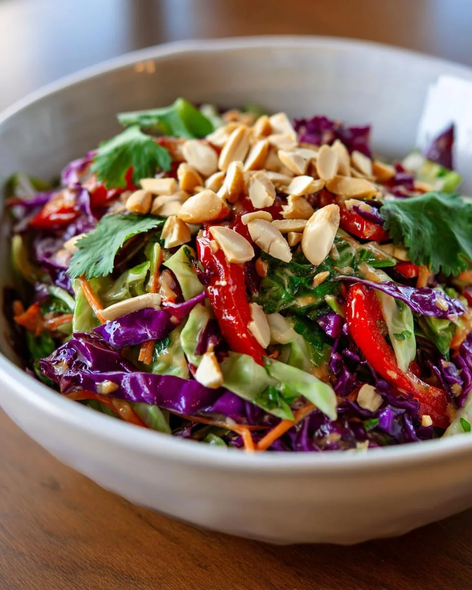 Raw Cabbage Salad - detail 3