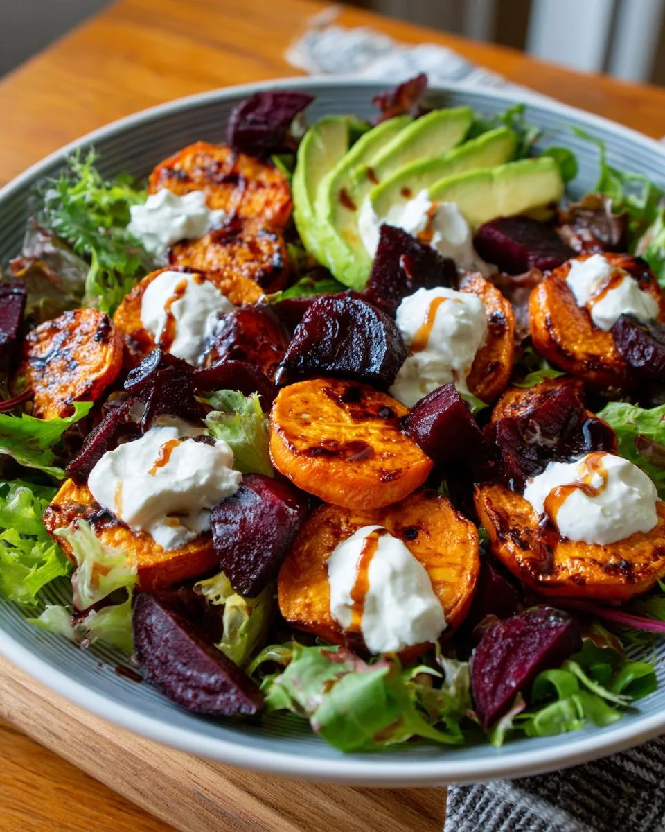 Roasted Beet Sweet Potato Avocado - detail 3