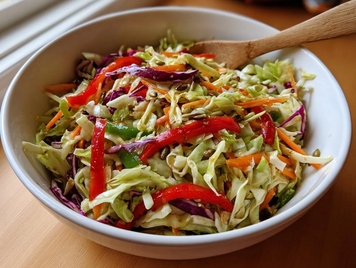 15-Minute Shredded Cabbage Salad You’ll Crave Daily
