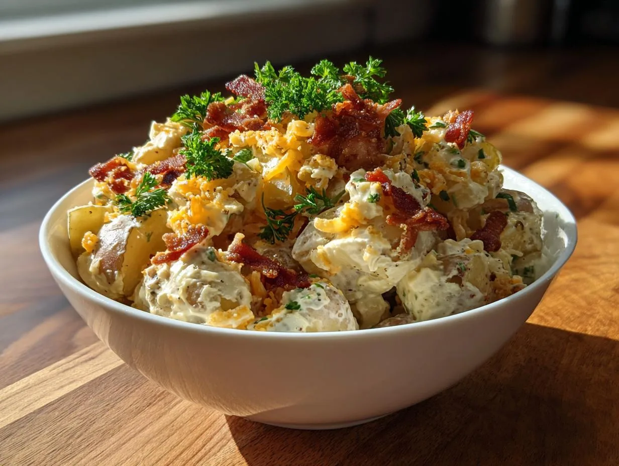 Irresistible Steakhouse Potato Salad with 5 Star Flavor
