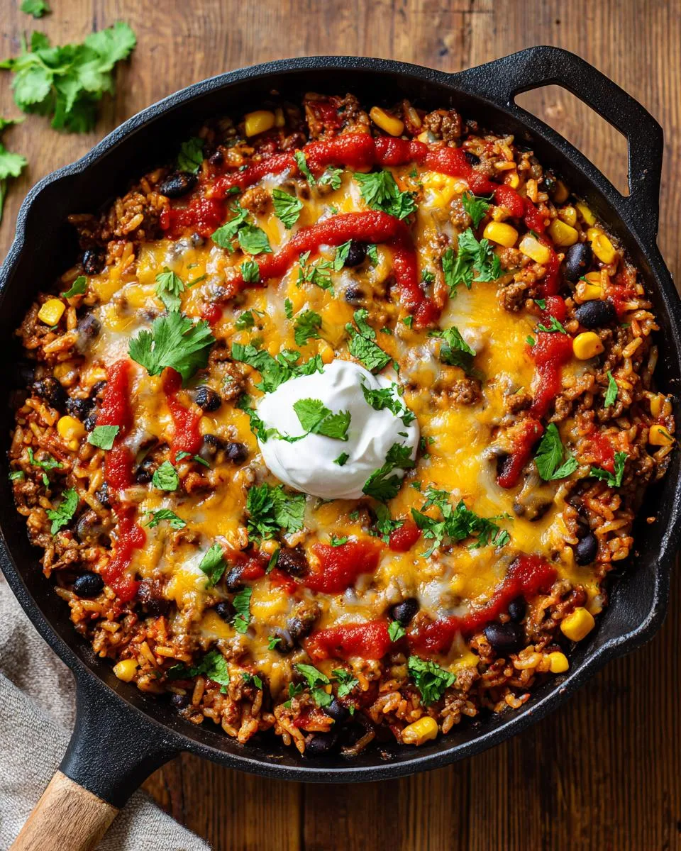 Taco Rice Skillet - detail 4