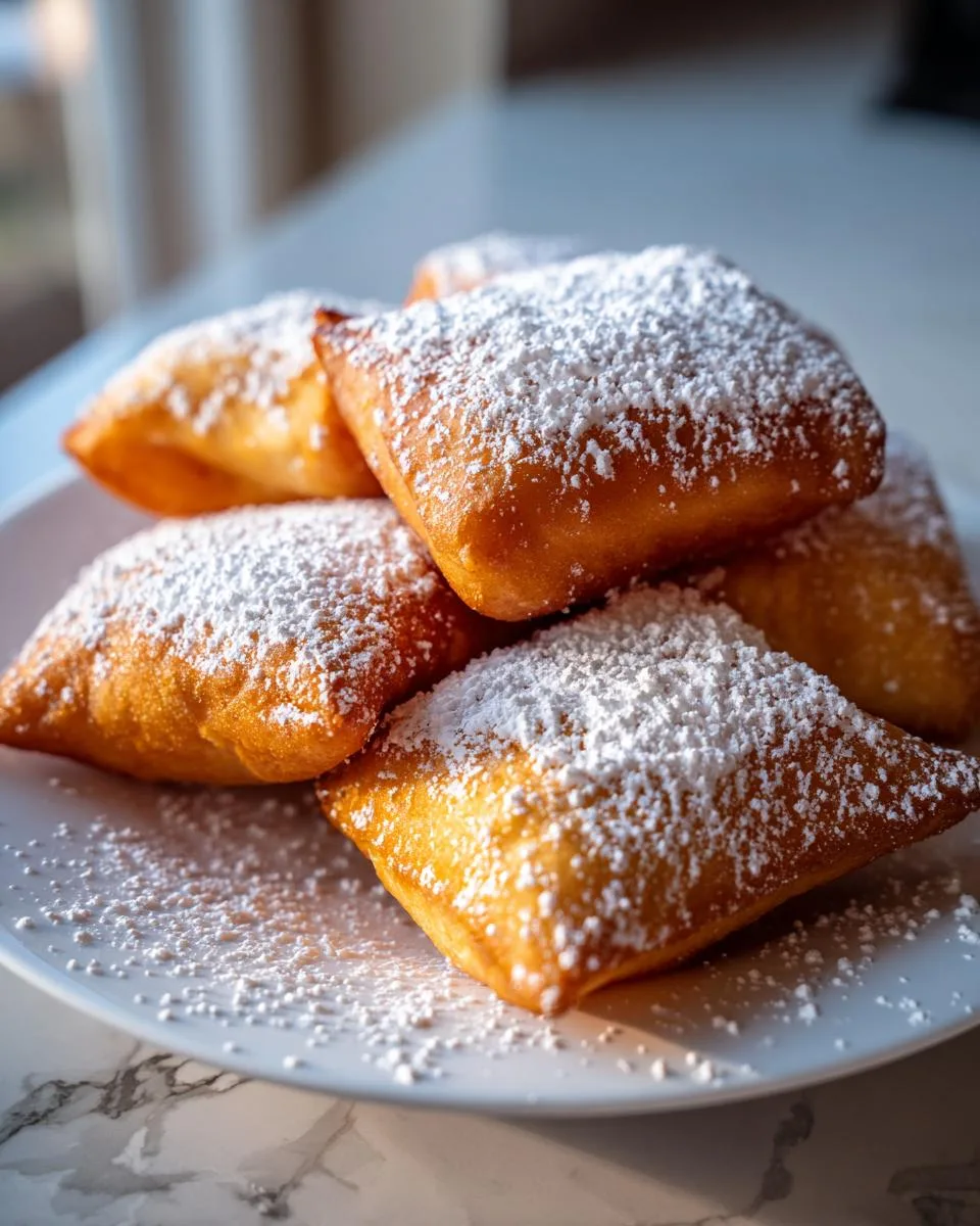 amazing vanilla french beignets - detail 4