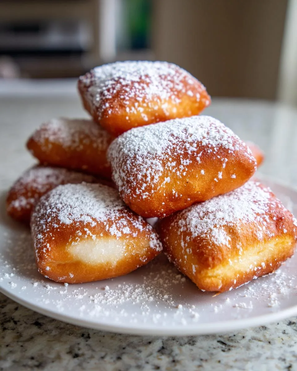 amazing vanilla french beignets - detail 5