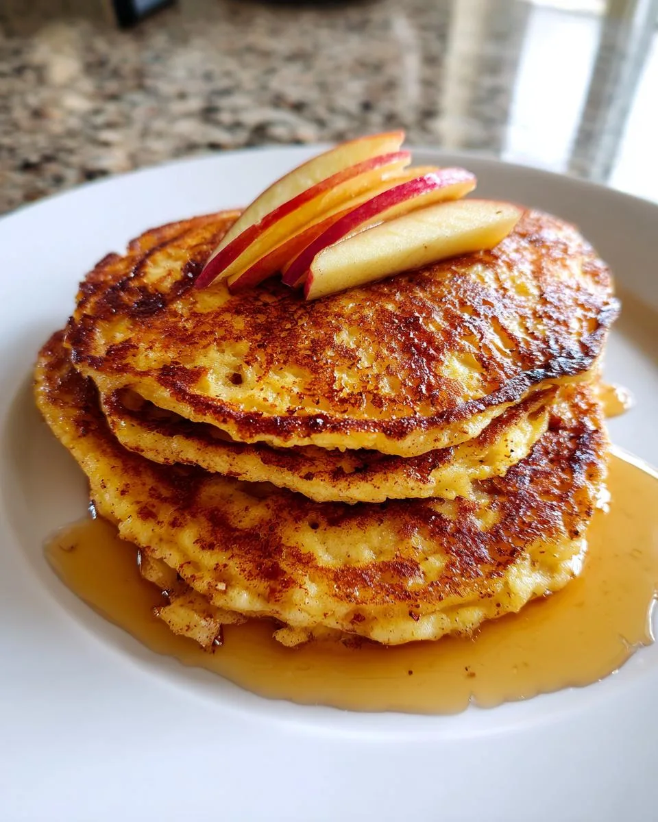 apple yogurt pancakes - detail 5