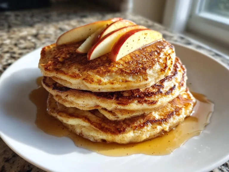 apple yogurt pancakes
