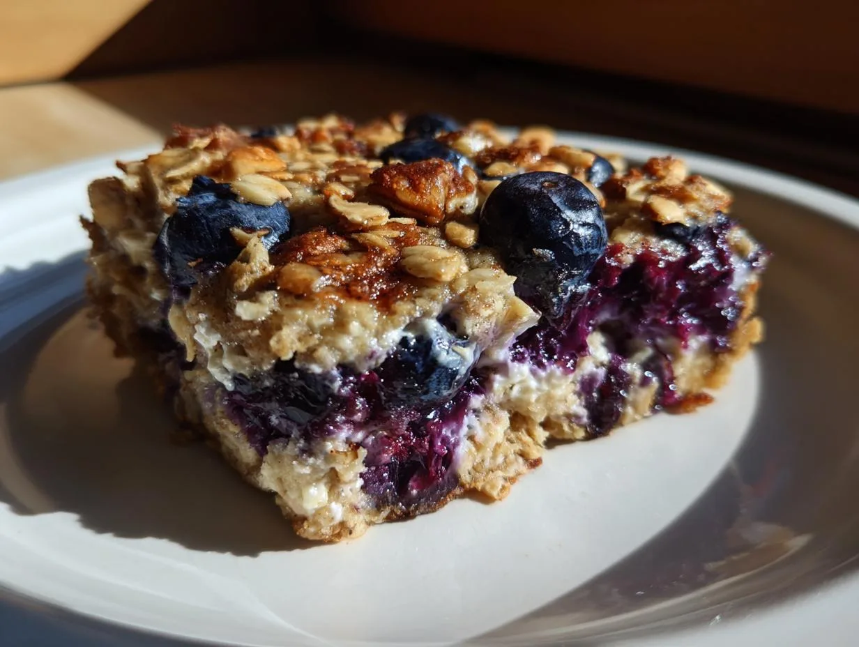 Delicious Blueberry Cottage Cheese Breakfast Bake in 45 Minutes
