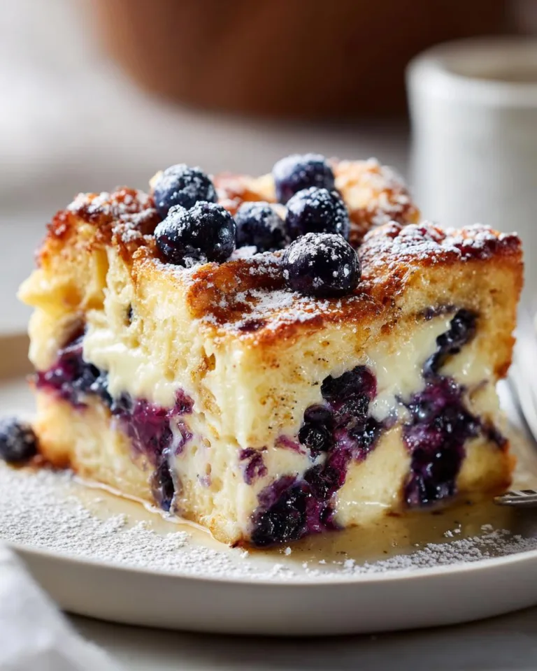 blueberry french toast casserole
