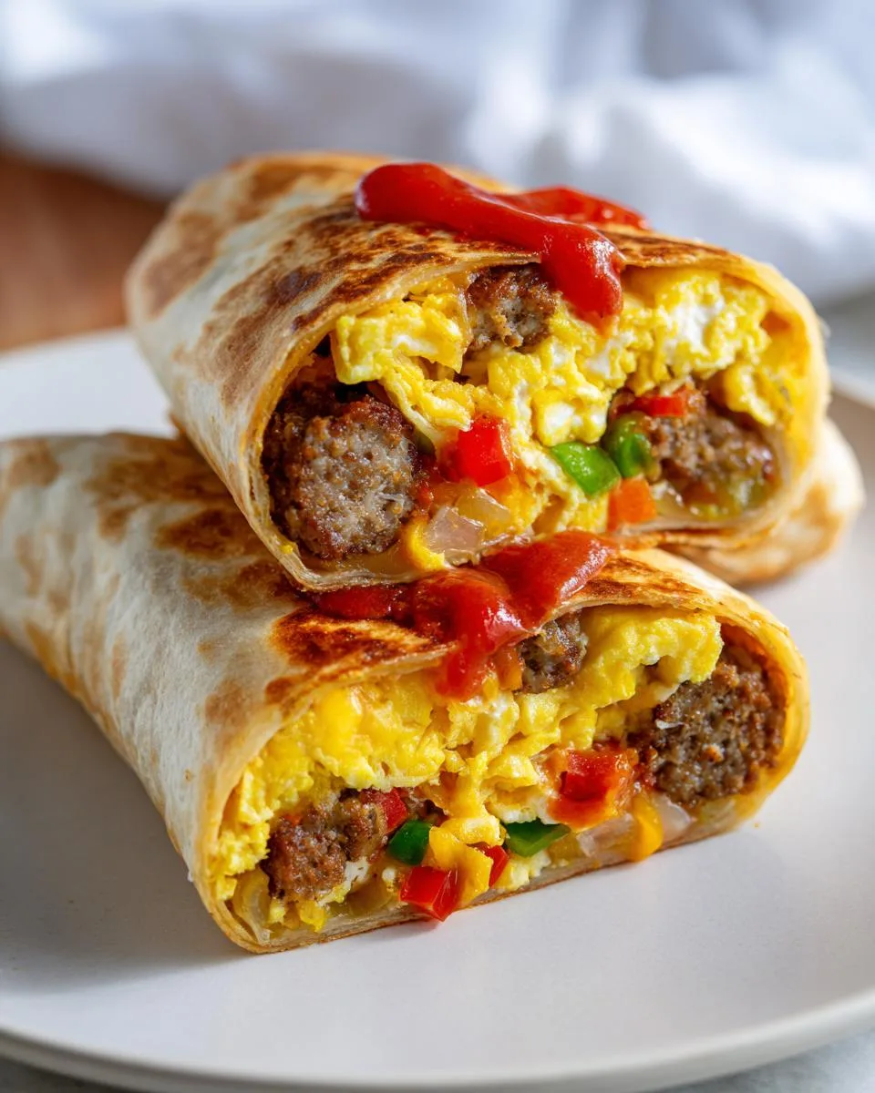 breakfast crunchwrap delight - detail 3