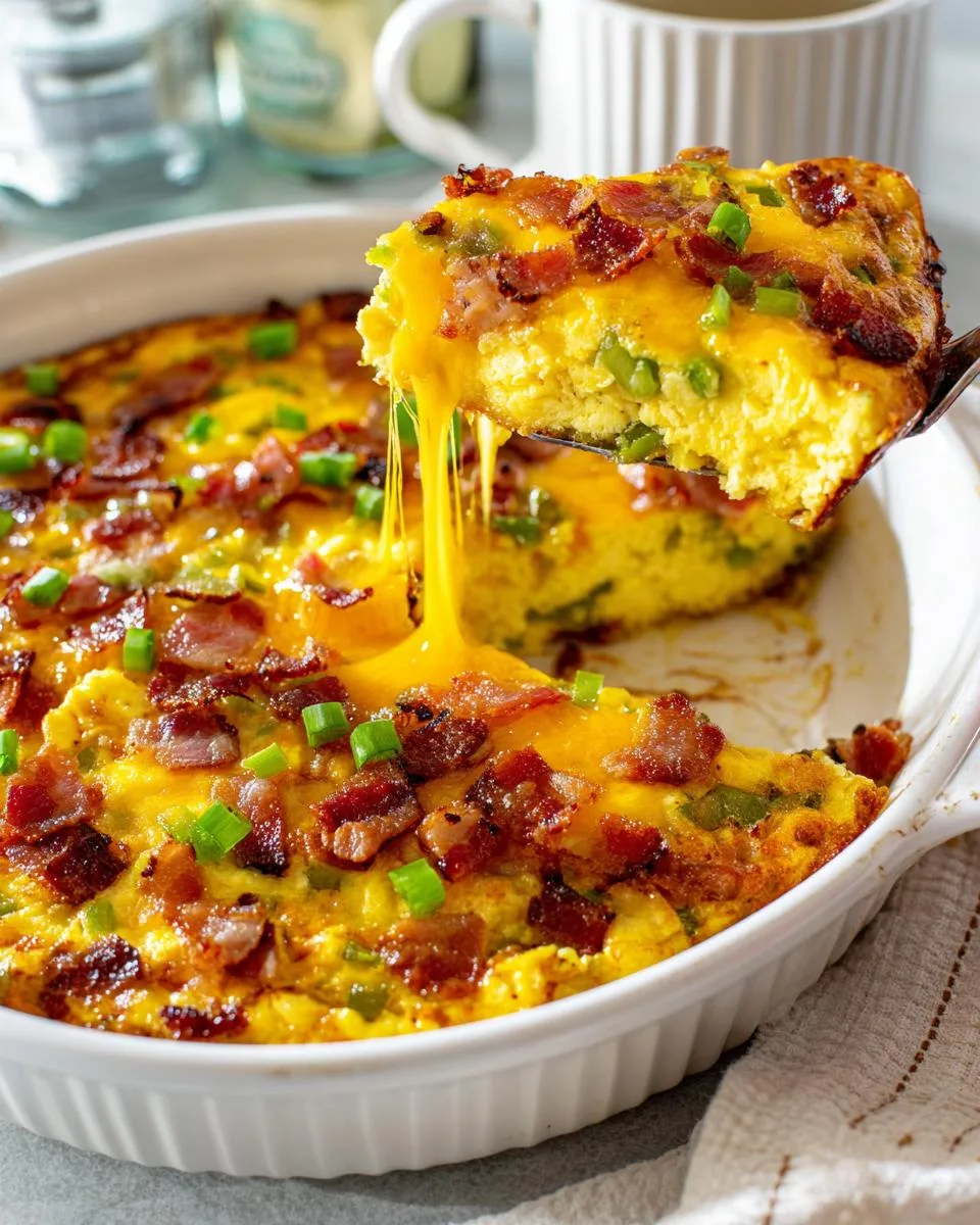 breakfast pizza with scrambled eggs - detail 4