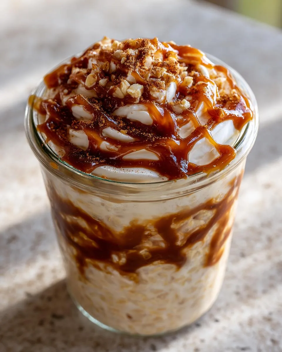 brown sugar overnight oats - detail 4