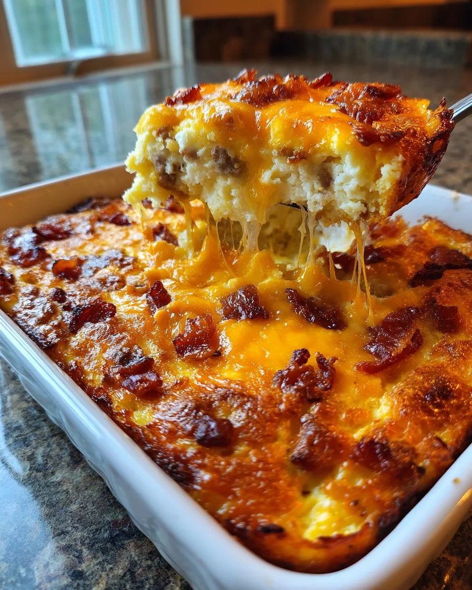 crack breakfast casserole - detail 5