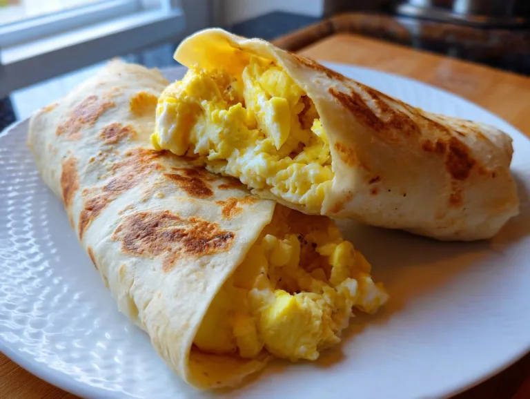 egg cheese breakfast wraps
