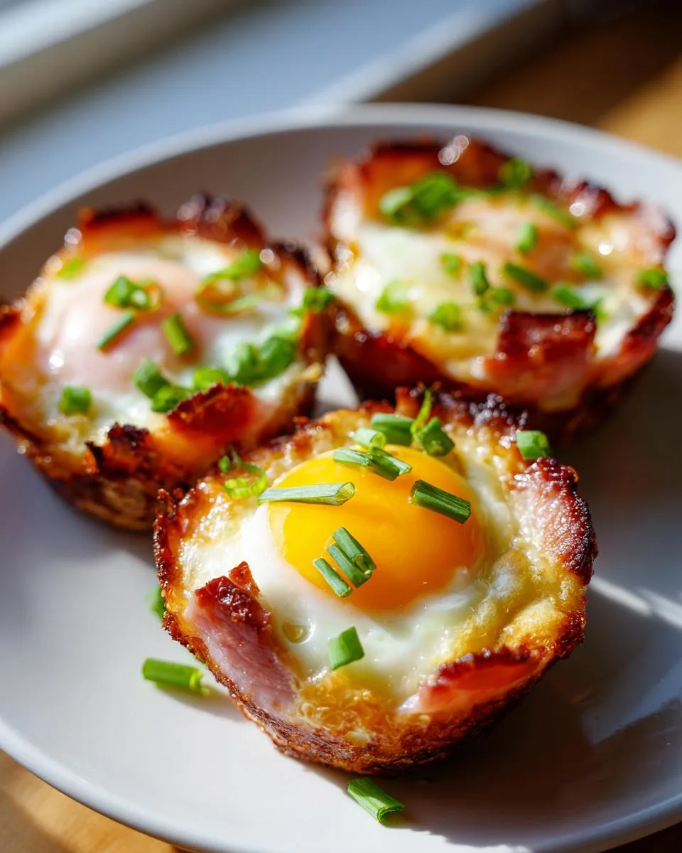 ham cheese egg cups - detail 3