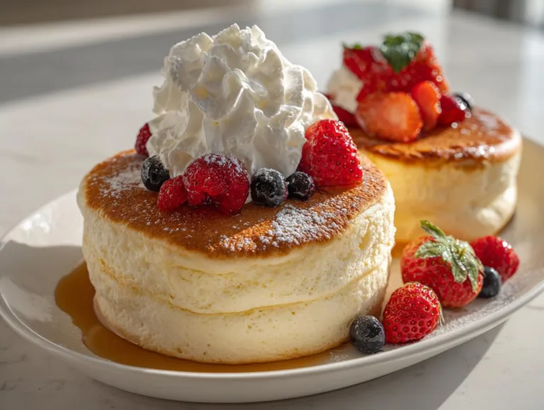 jiggly japanese pancakes