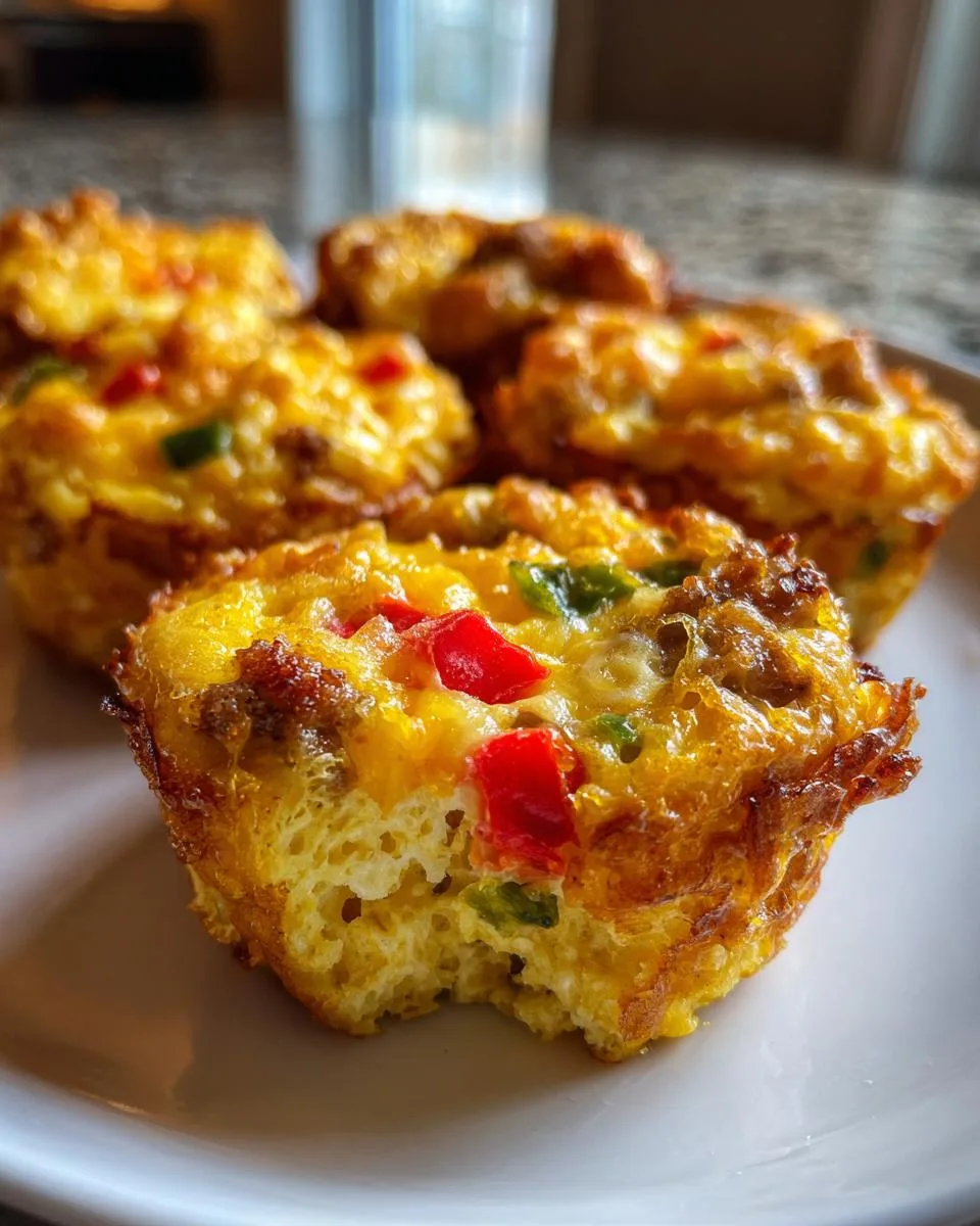 mini breakfast omelets - detail 4