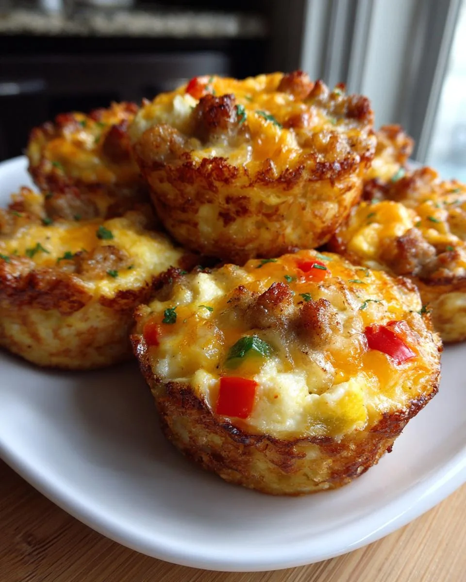 mini breakfast omelets - detail 5