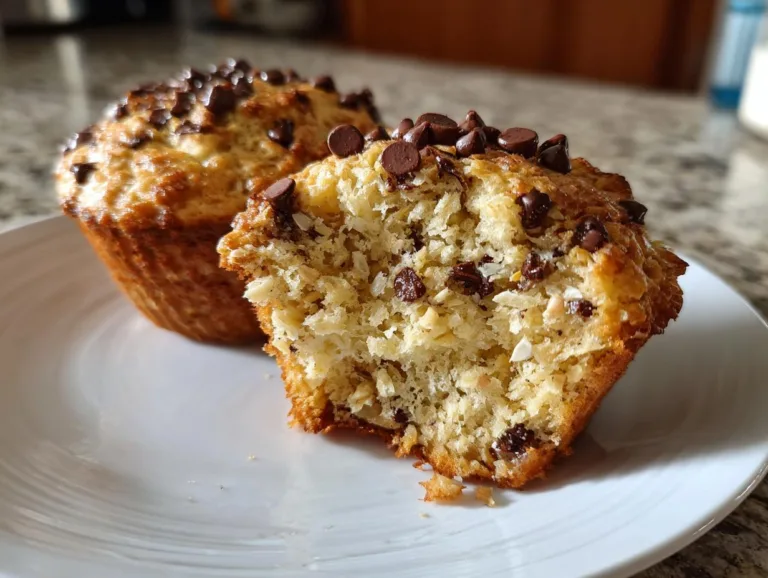 oatmeal chocolate chip morning muffins