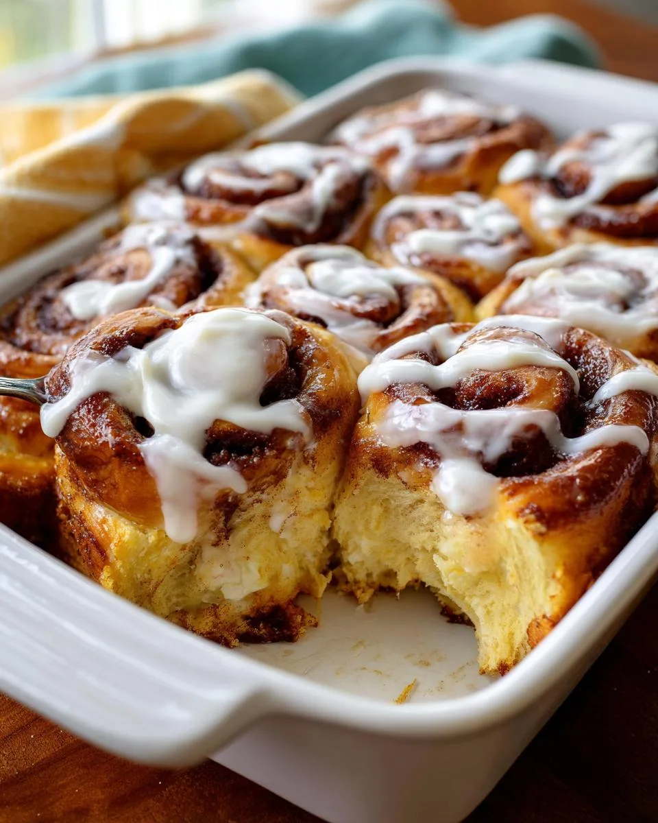 one hour cinnamon rolls - detail 3