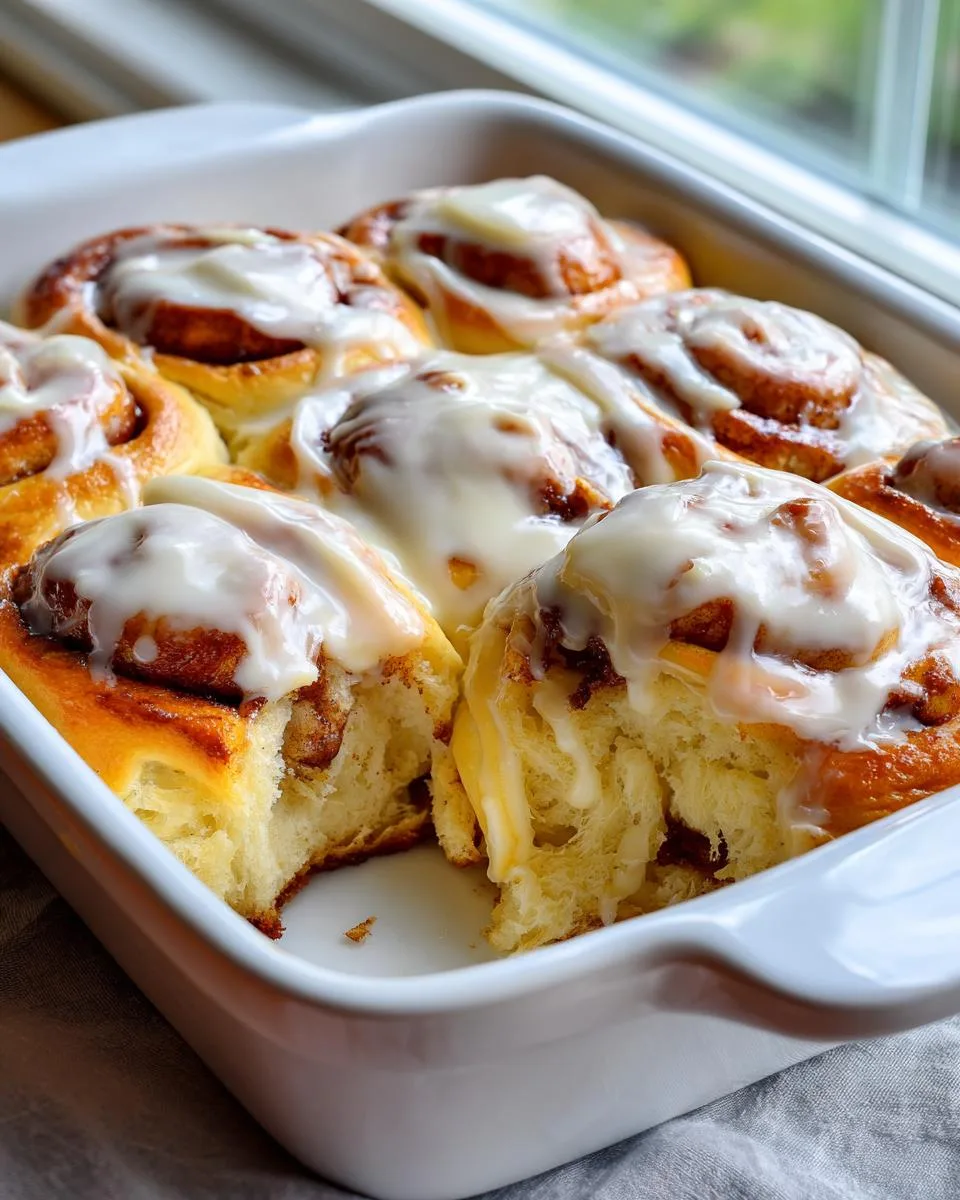 one hour cinnamon rolls - detail 4