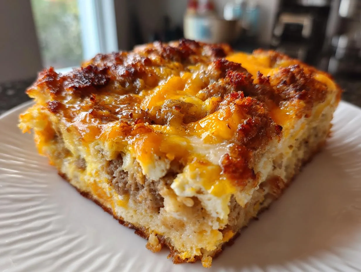 Irresistible Sausage and Egg Casserole Recipe in 3 Easy Steps