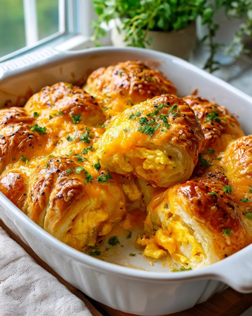 sausage egg breakfast roll-ups - detail 3