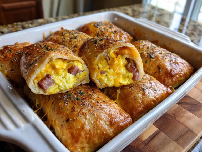 sausage egg breakfast roll-ups