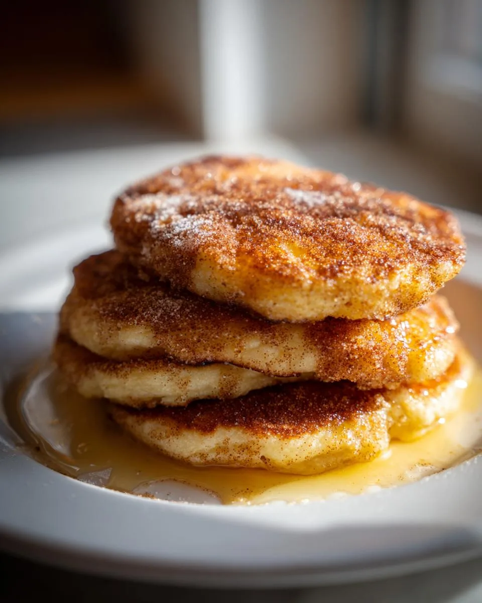 spanish churro pancakes - detail 4