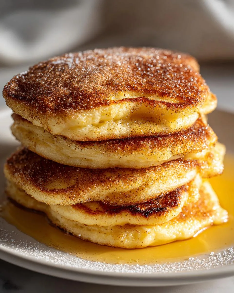 spanish churro pancakes - detail 5
