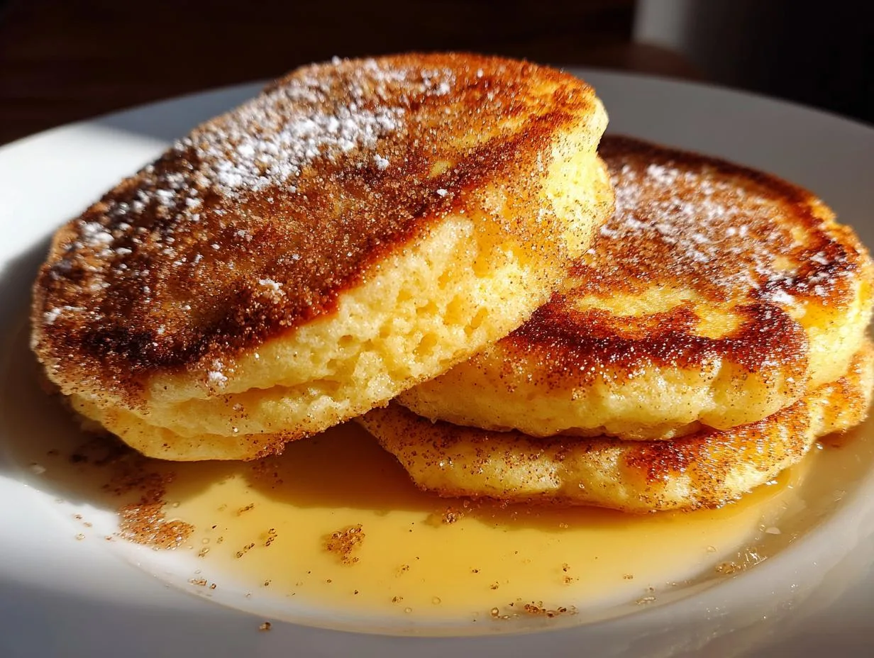 15-Minute Spanish Churro Pancakes Will Mesmerize You