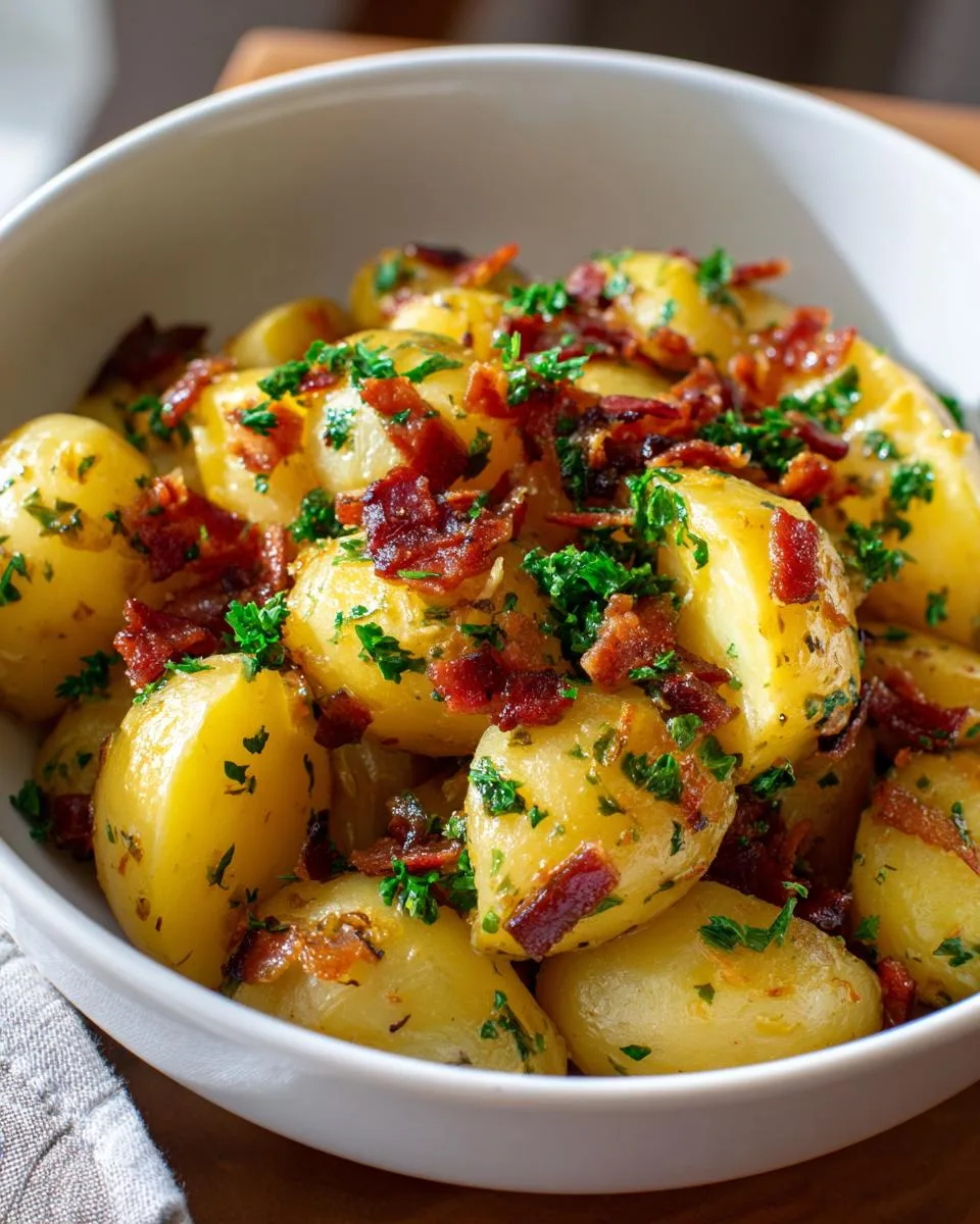 Authentic German Potato Salad - detail 4