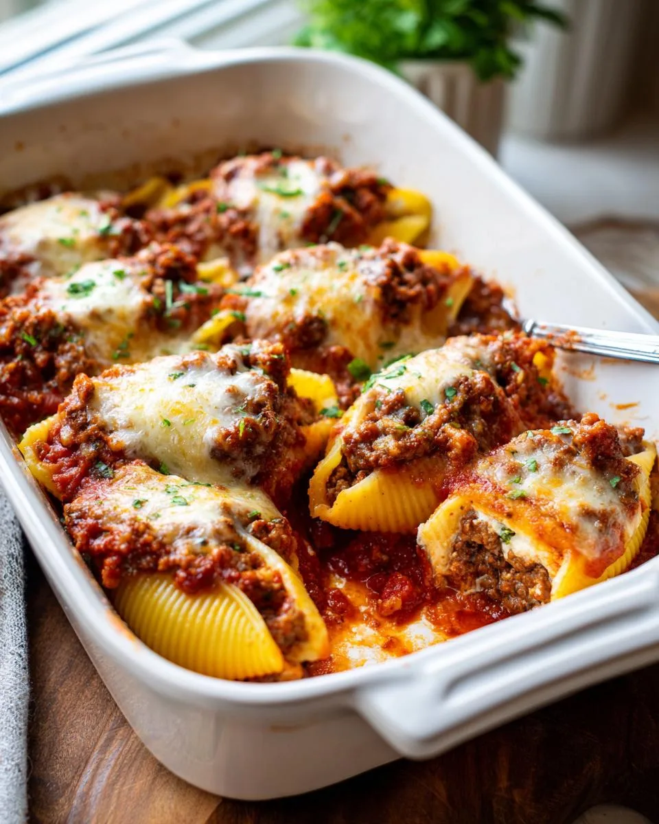 Beef Stuffed Shells - detail 3