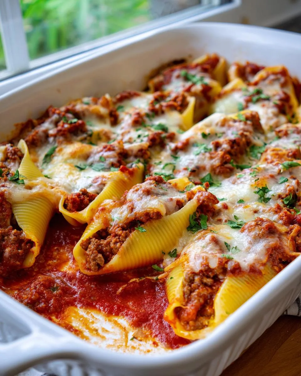 Beef Stuffed Shells - detail 4
