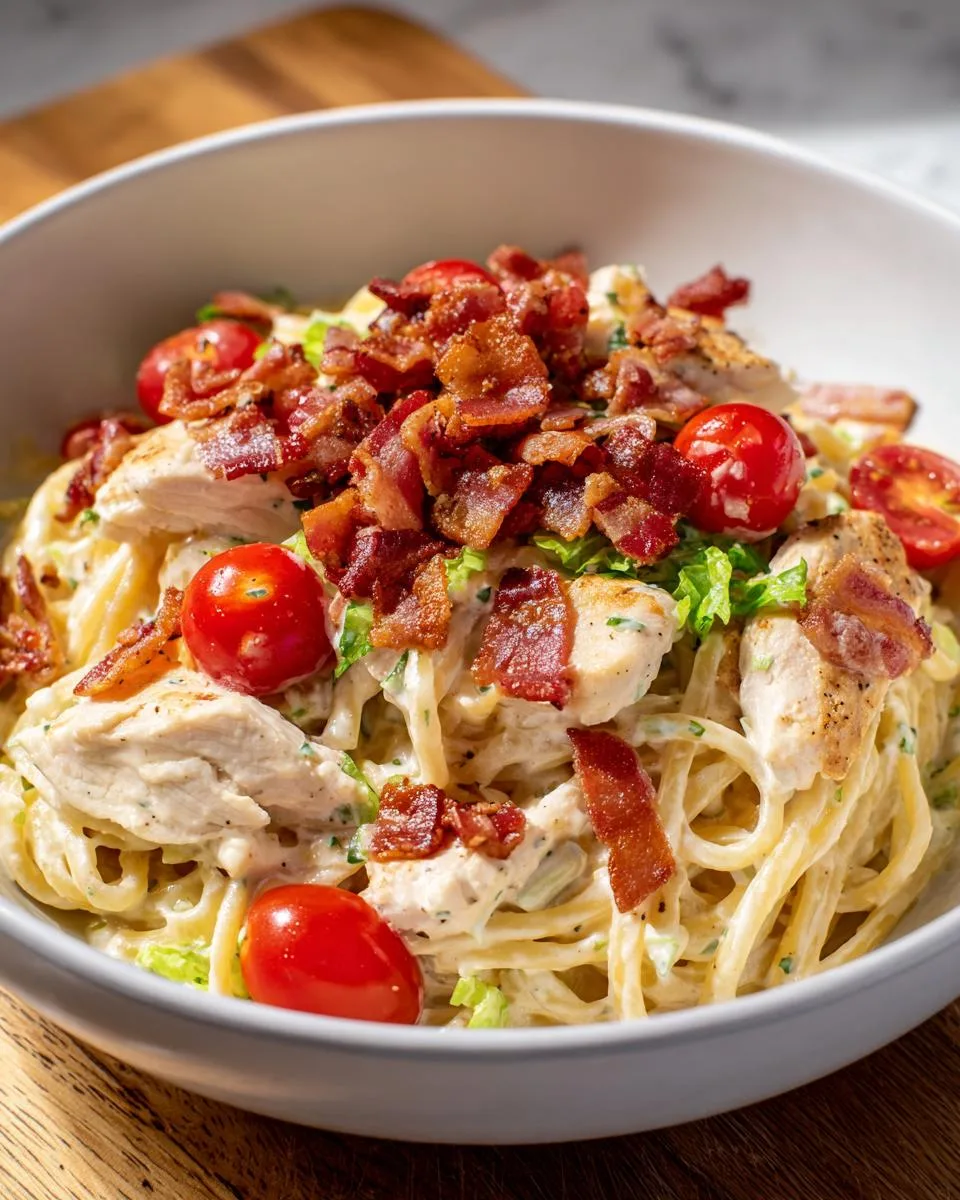 Cottage Cheese Ranch Chicken Pasta - detail 3