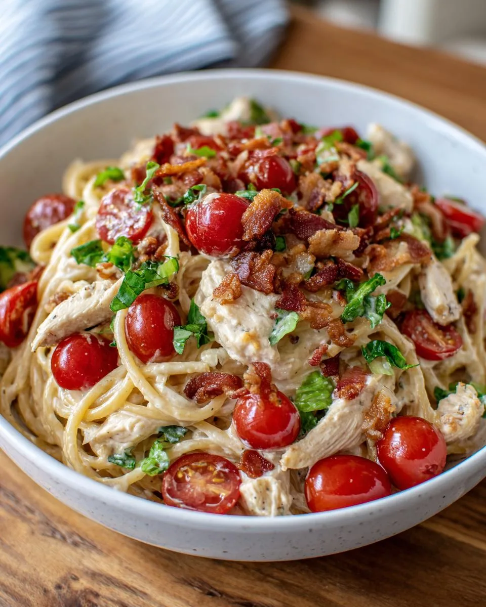 Cottage Cheese Ranch Chicken Pasta - detail 4