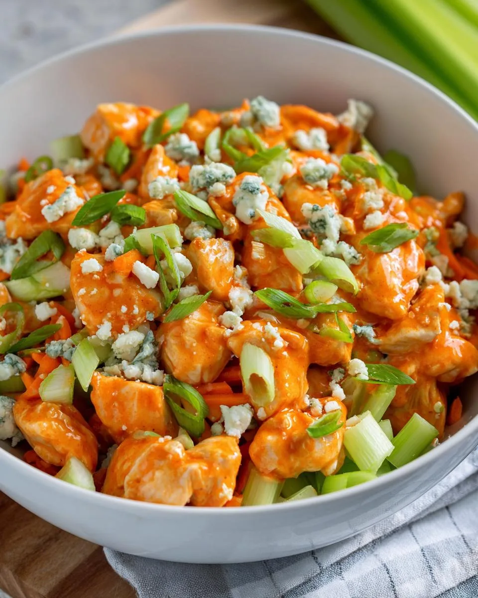 Creamy Buffalo Chicken Salad Bowl - detail 4