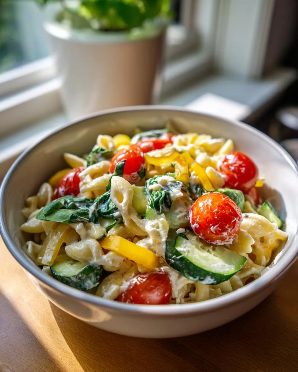 Creamy Protein Cottage Cheese Pasta - detail 3