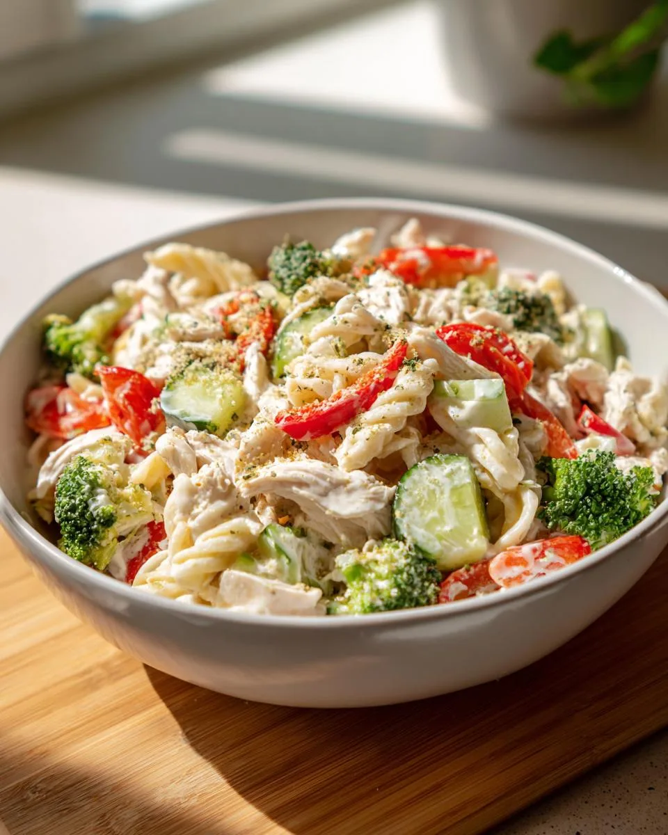 Creamy Ranch Protein Pasta Salad - detail 3
