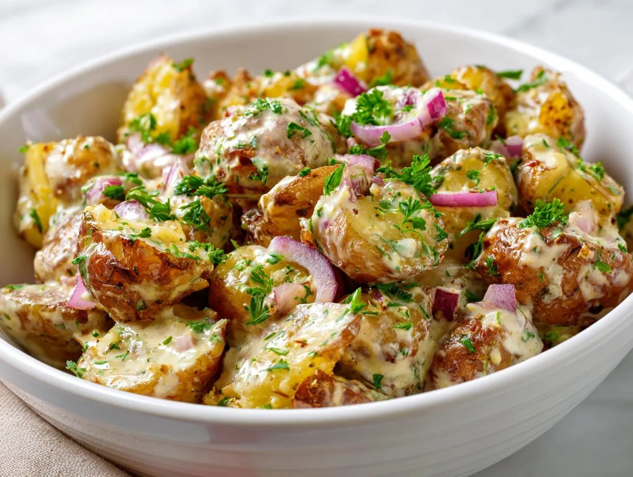 40 Best Crispy Smashed Potato Salad Secret for Perfect Crunch
