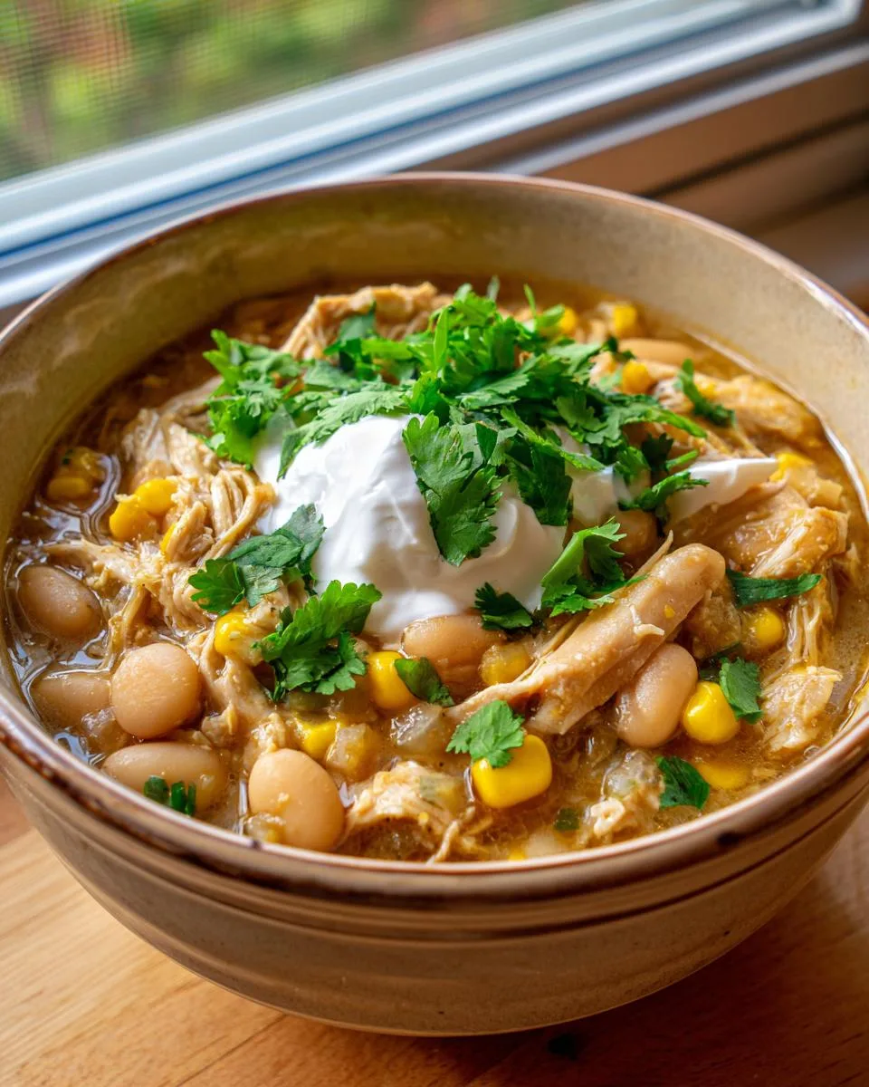 Easy White Chicken Chili - detail 3