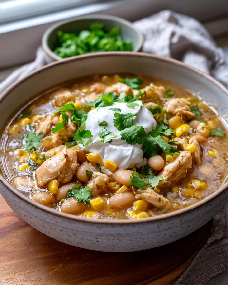 Easy White Chicken Chili - detail 4